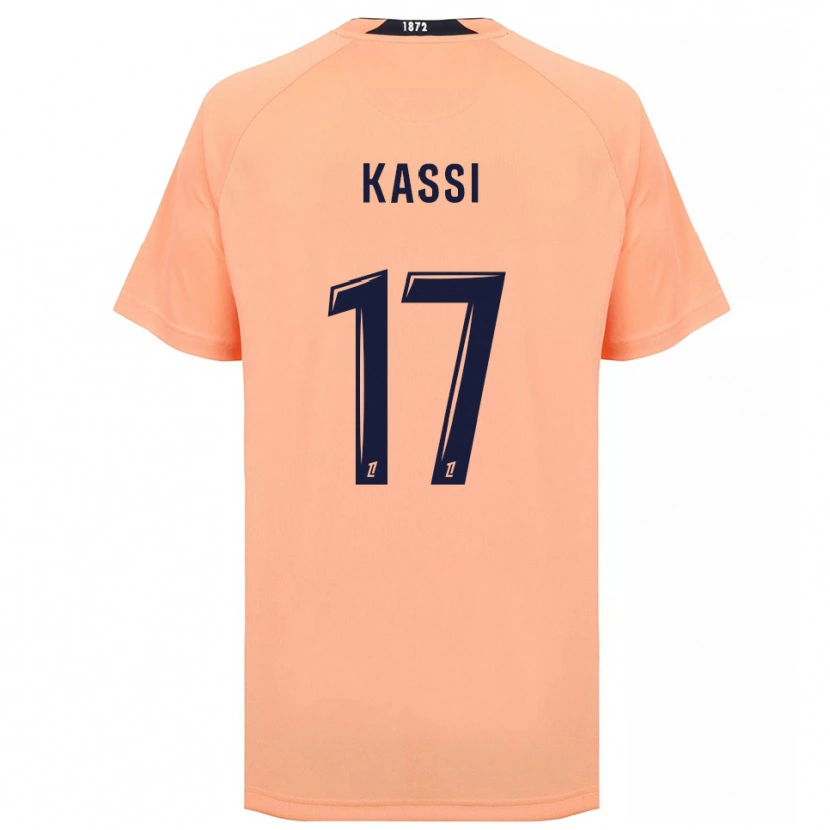 Danxen Kinder Sarah Kassi #17 Orange Marineblau Auswärtstrikot Trikot 2025/26 T-Shirt Österreich