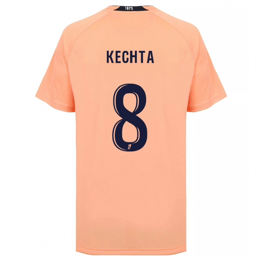 Danxen Kinder Yassine Kechta #8 Orange Marineblau Auswärtstrikot Trikot 2025/26 T-Shirt Österreich