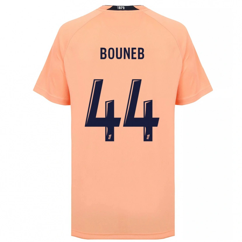 Danxen Kinder Ismaïl Bouneb #44 Orange Marineblau Auswärtstrikot Trikot 2025/26 T-Shirt Österreich