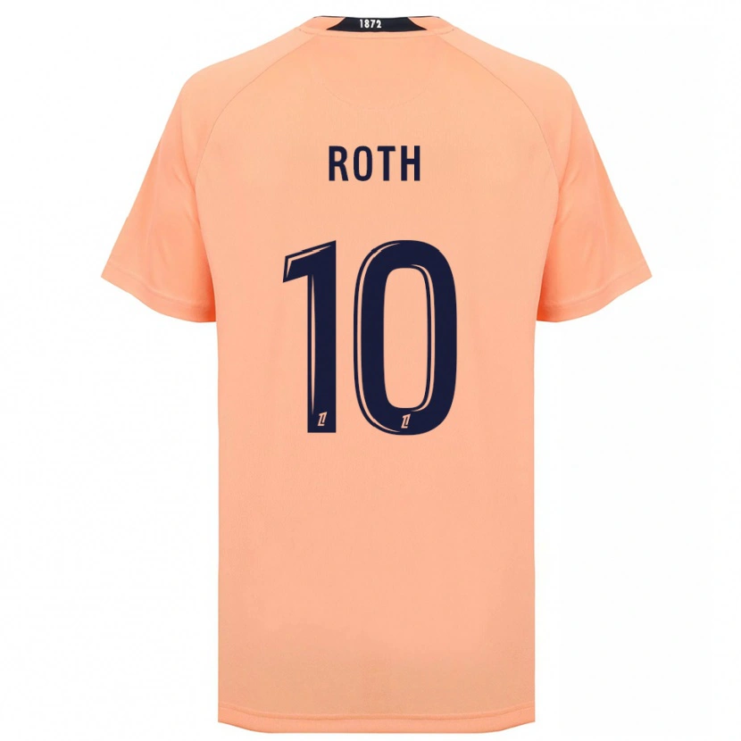Danxen Kinder Madeline Roth #10 Orange Marineblau Auswärtstrikot Trikot 2025/26 T-Shirt Österreich