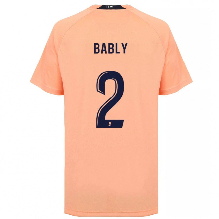 Danxen Kinder Emmanuel Bably #2 Orange Marineblau Auswärtstrikot Trikot 2025/26 T-Shirt Österreich