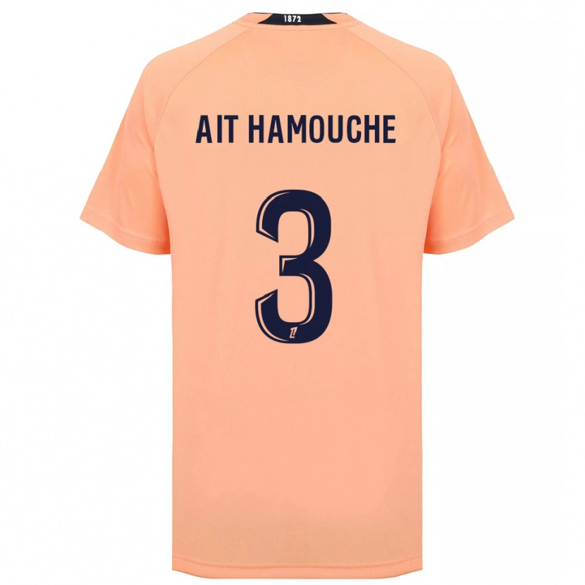 Danxen Kinder Massyl Ait Hamouche #3 Orange Marineblau Auswärtstrikot Trikot 2025/26 T-Shirt Österreich