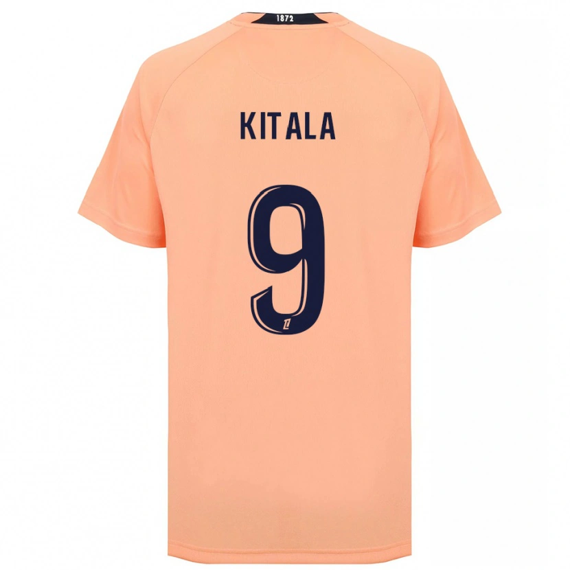 Danxen Kinder Yann Kitala #9 Orange Marineblau Auswärtstrikot Trikot 2025/26 T-Shirt Österreich