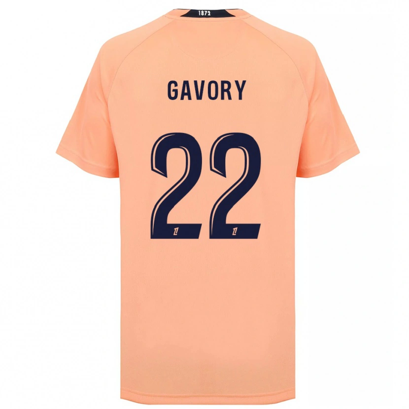 Danxen Kinder Christy Gavory #22 Orange Marineblau Auswärtstrikot Trikot 2025/26 T-Shirt Österreich