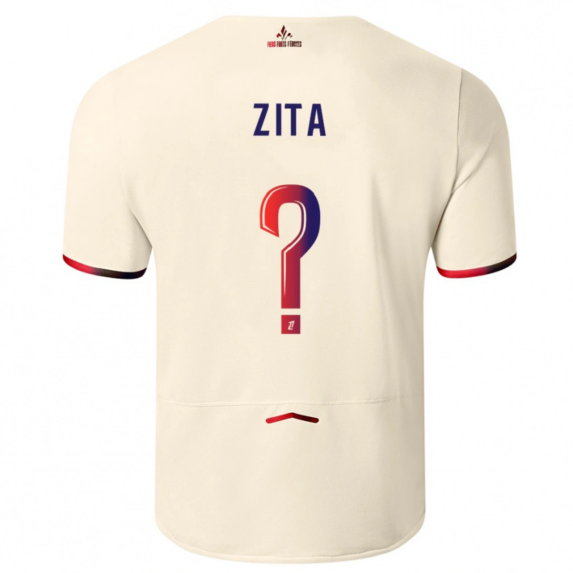 Danxen Kinder Kisley Zita #0 Cremeweiß Rot Auswärtstrikot Trikot 2025/26 T-Shirt Österreich