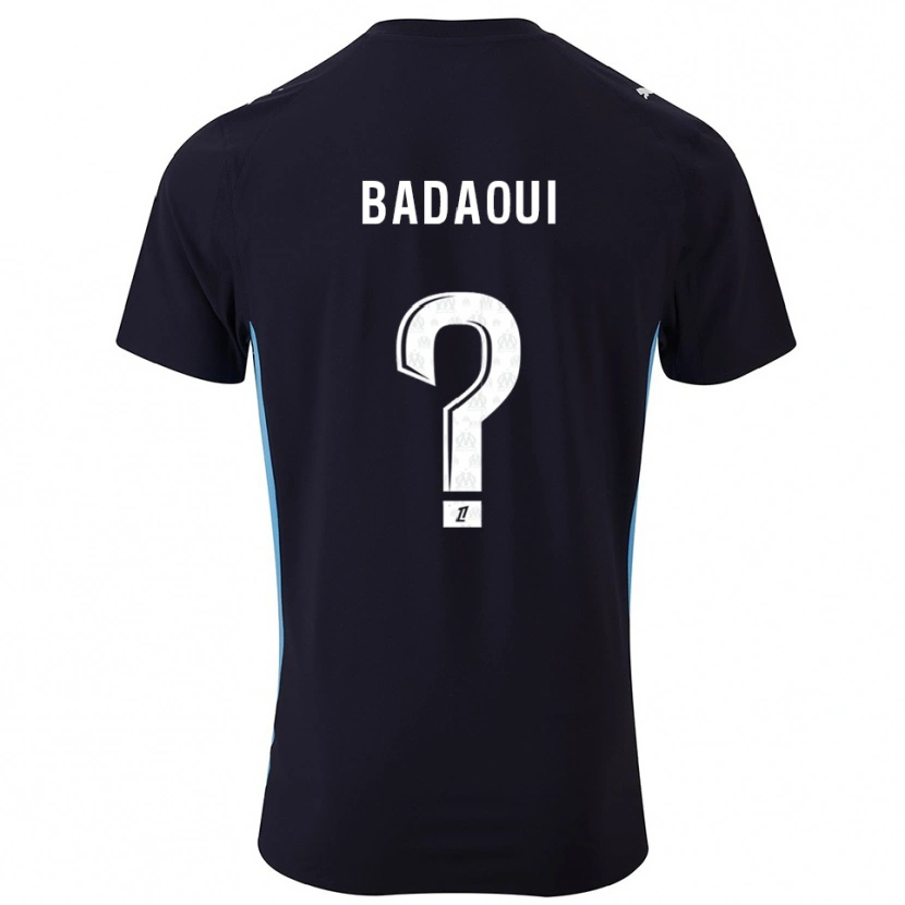 Danxen Kinder Yassine Badaoui #0 Schwarz Himmelblau Auswärtstrikot Trikot 2025/26 T-Shirt Österreich