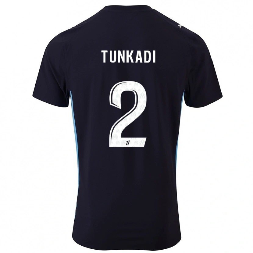 Danxen Kinder Alexandre Tunkadi #2 Schwarz Himmelblau Auswärtstrikot Trikot 2025/26 T-Shirt Österreich