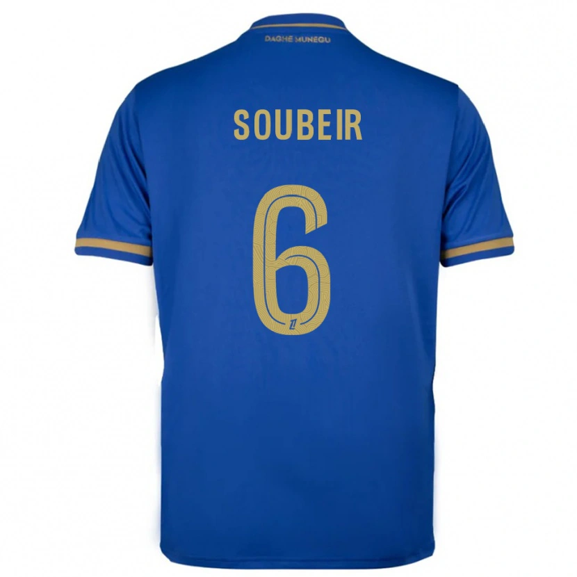 Danxen Kinder Anis Soubeir #6 Blau Gold Auswärtstrikot Trikot 2025/26 T-Shirt Österreich
