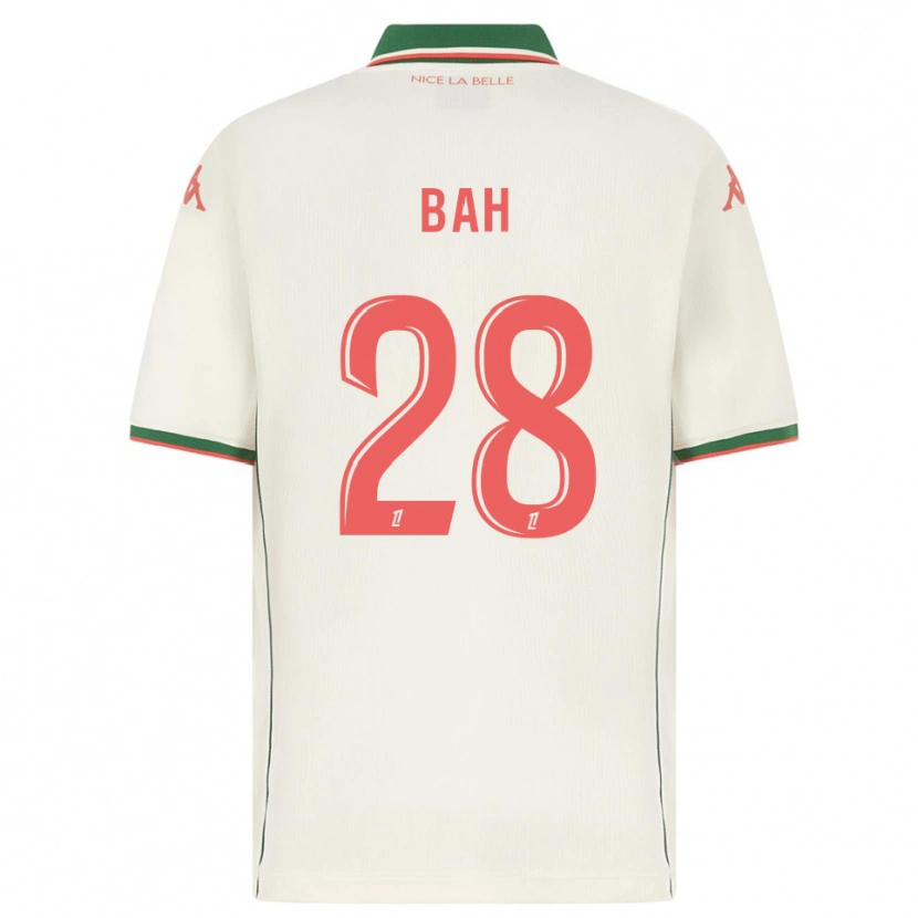 Danxen Kinder Juma Bah #28 Weiß Grün Auswärtstrikot Trikot 2025/26 T-Shirt Österreich