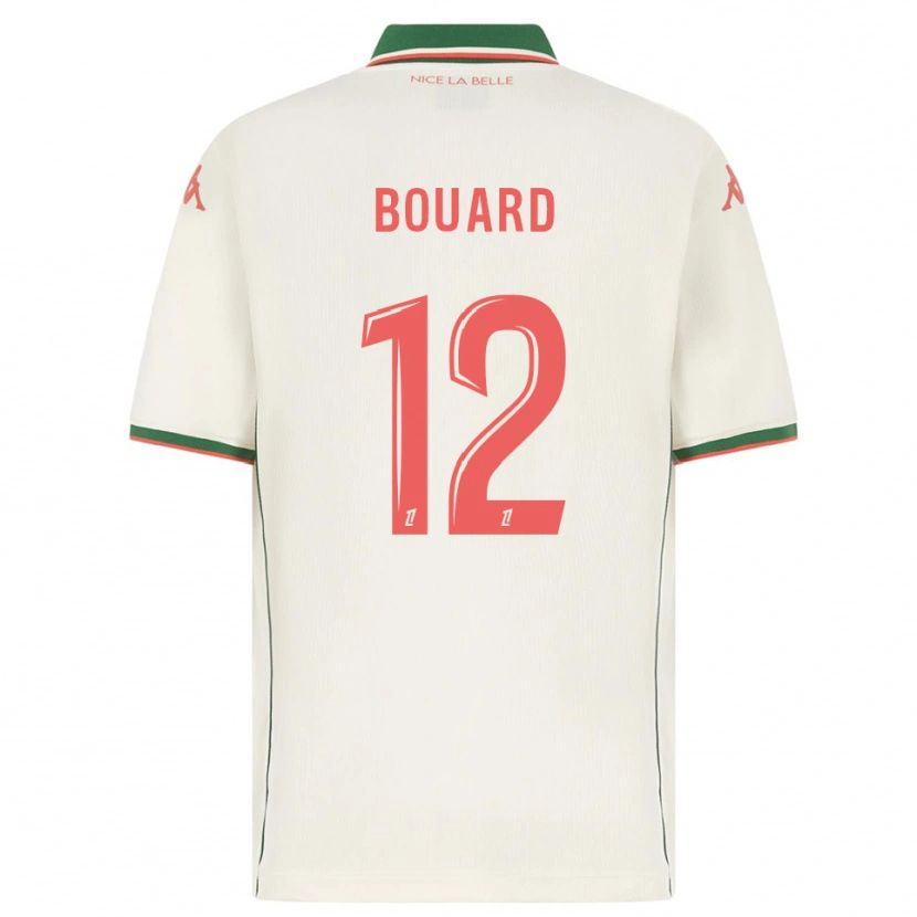 Danxen Kinder Enguerrand Bouard #12 Weiß Grün Auswärtstrikot Trikot 2025/26 T-Shirt Österreich