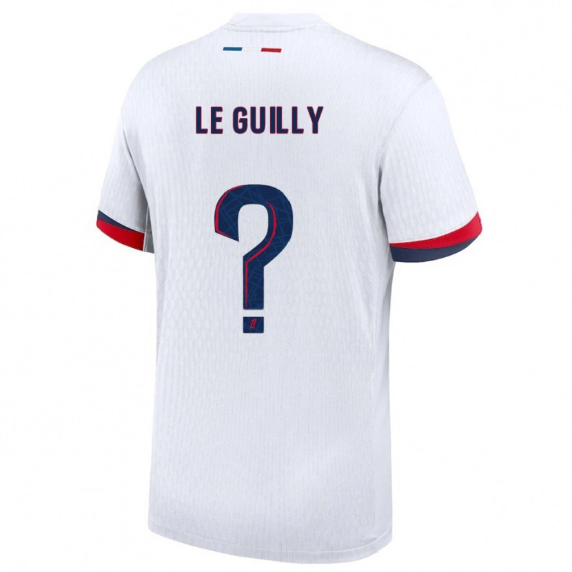 Danxen Kinder Eden Le Guilly #0 Weiß Rot Auswärtstrikot Trikot 2025/26 T-Shirt Österreich