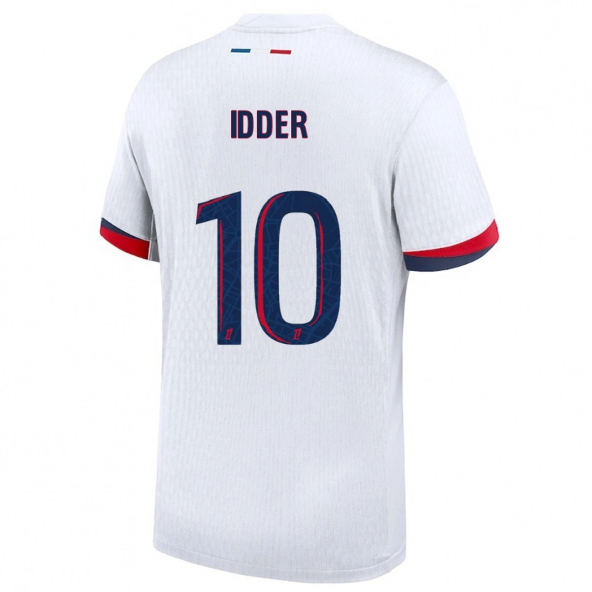 Danxen Kinder Younes Idder #10 Weiß Rot Auswärtstrikot Trikot 2025/26 T-Shirt Österreich