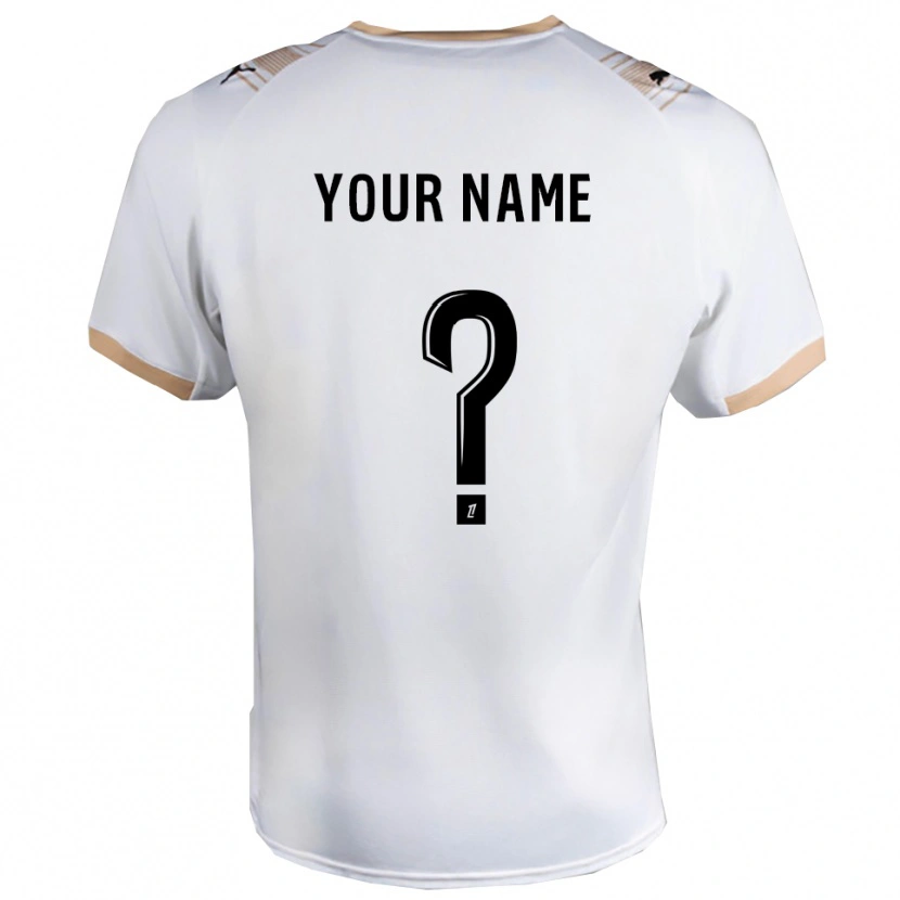 Danxen Kinder Ihren Namen #0 Weiß Schwarz Auswärtstrikot Trikot 2025/26 T-Shirt Österreich