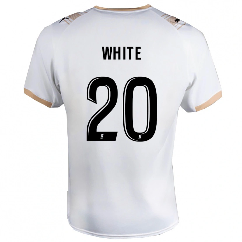 Danxen Kinder Morgan White #20 Weiß Schwarz Auswärtstrikot Trikot 2025/26 T-Shirt Österreich