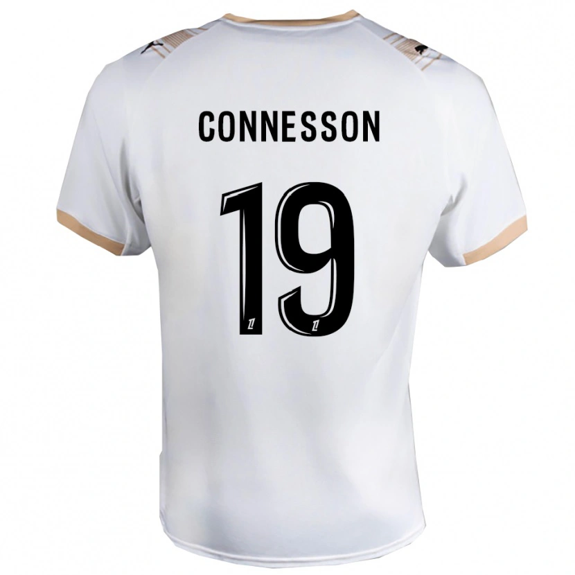 Danxen Kinder Adele Connesson #19 Weiß Schwarz Auswärtstrikot Trikot 2025/26 T-Shirt Österreich