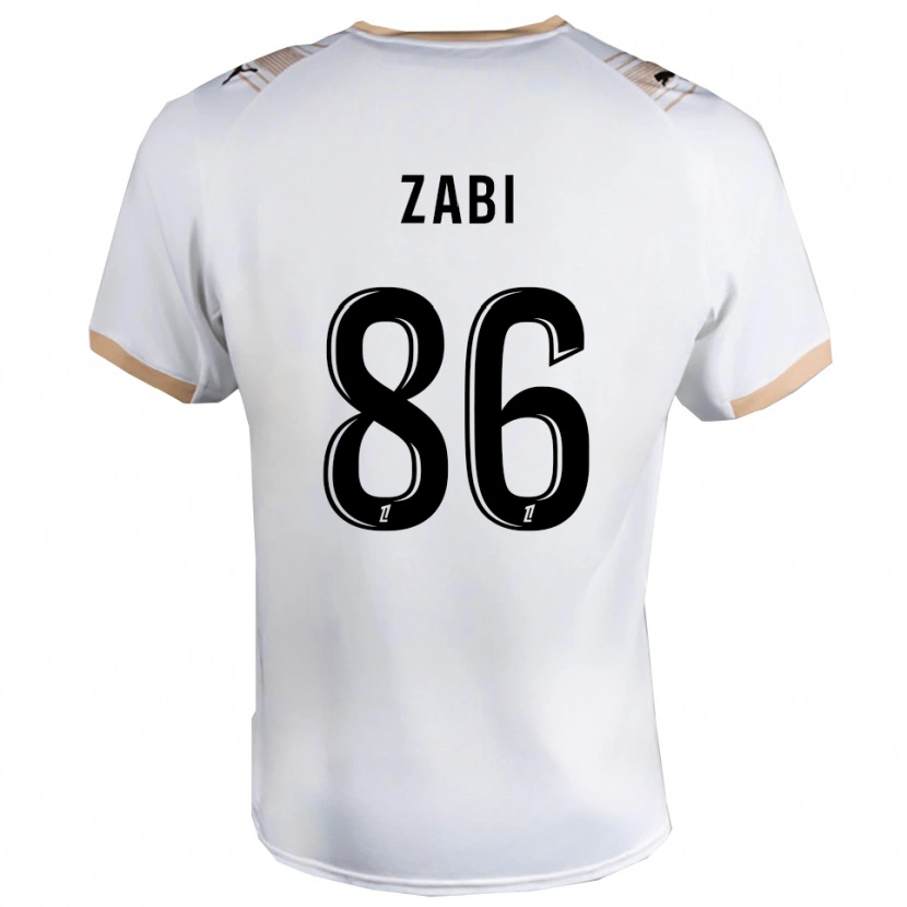 Danxen Kinder Zabi #86 Weiß Schwarz Auswärtstrikot Trikot 2025/26 T-Shirt Österreich