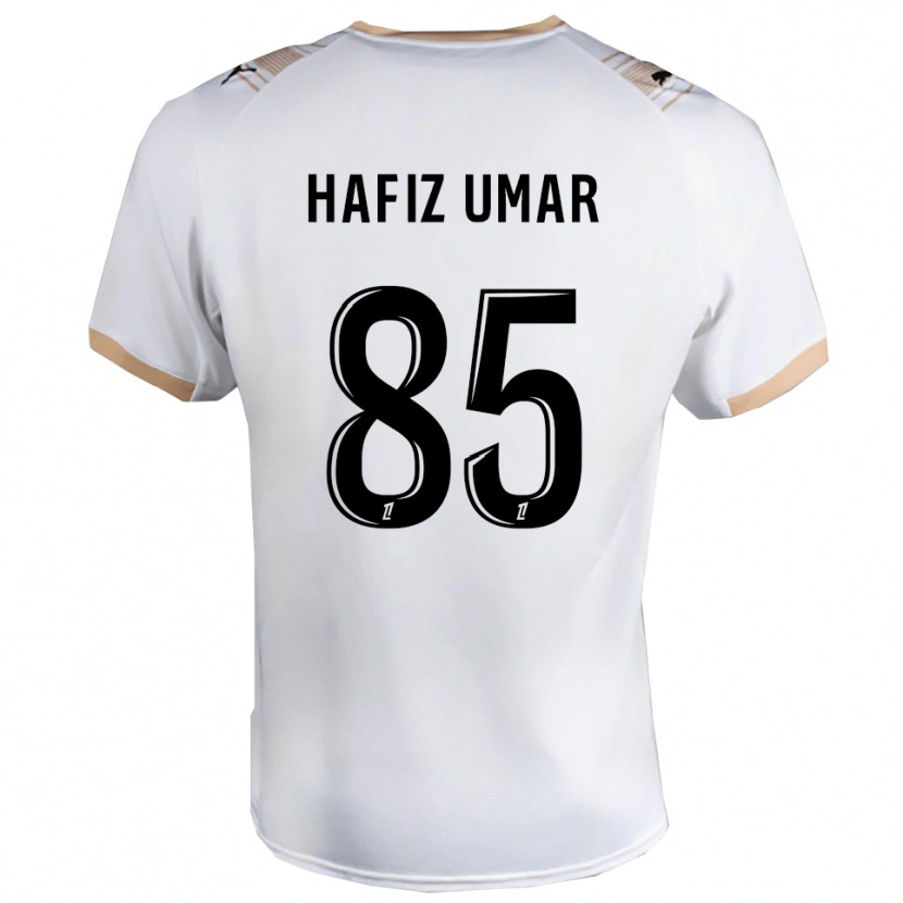 Danxen Kinder Ibrahim Hafiz Umar #85 Weiß Schwarz Auswärtstrikot Trikot 2025/26 T-Shirt Österreich