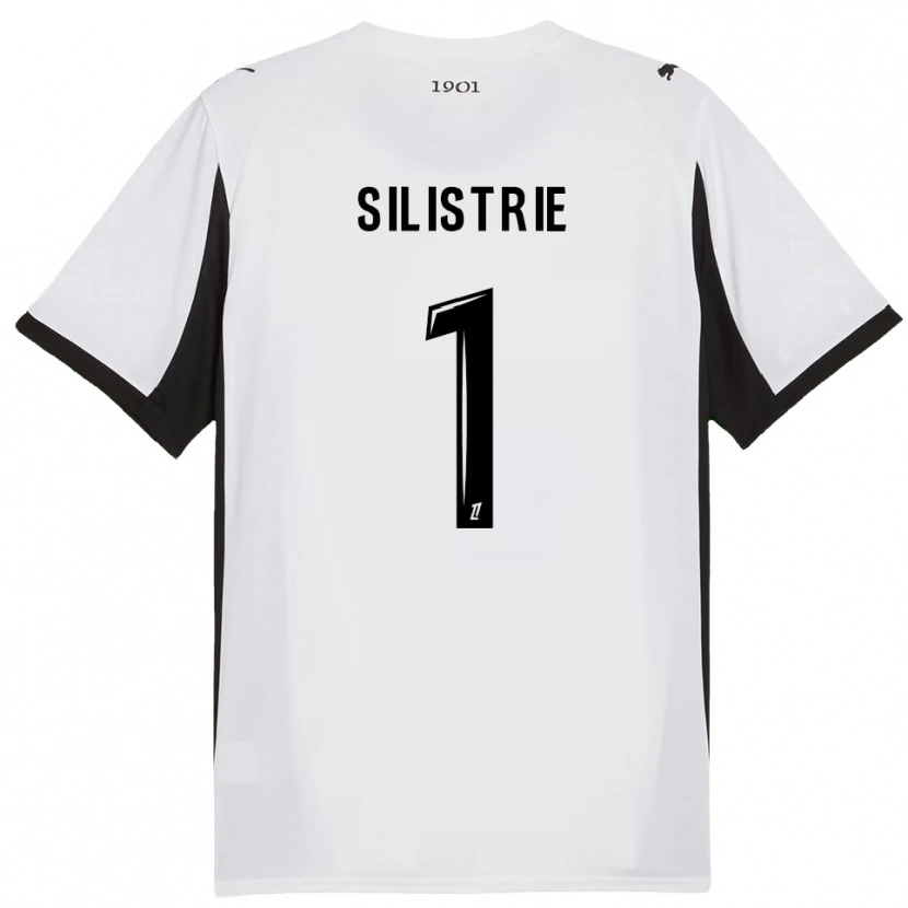Danxen Kinder Mathys Silistrie #1 Weiß Schwarz Auswärtstrikot Trikot 2025/26 T-Shirt Österreich
