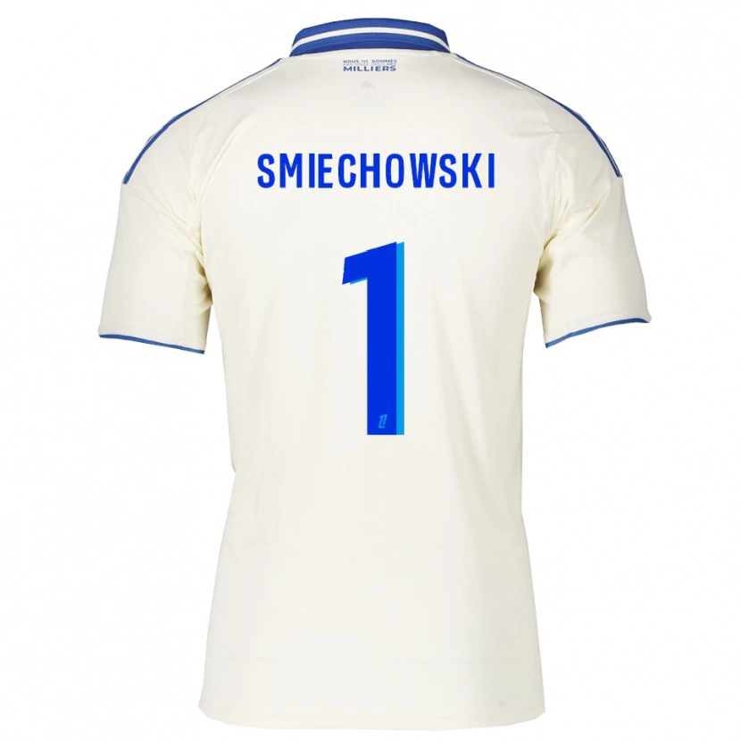 Danxen Kinder Artur Smiechowski #1 Champagner Blau Auswärtstrikot Trikot 2025/26 T-Shirt Österreich