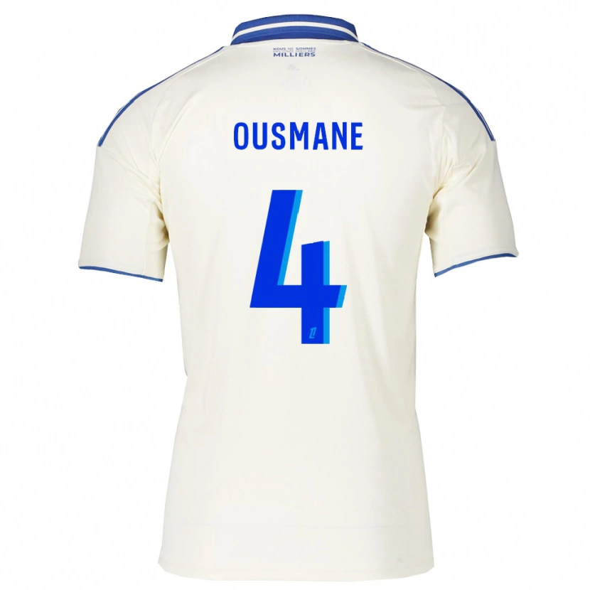Danxen Kinder Abdoulaye Ousmane #4 Champagner Blau Auswärtstrikot Trikot 2025/26 T-Shirt Österreich