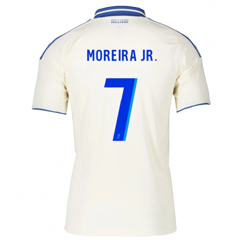 Danxen Kinder Diego Moreira #7 Champagner Blau Auswärtstrikot Trikot 2025/26 T-Shirt Österreich