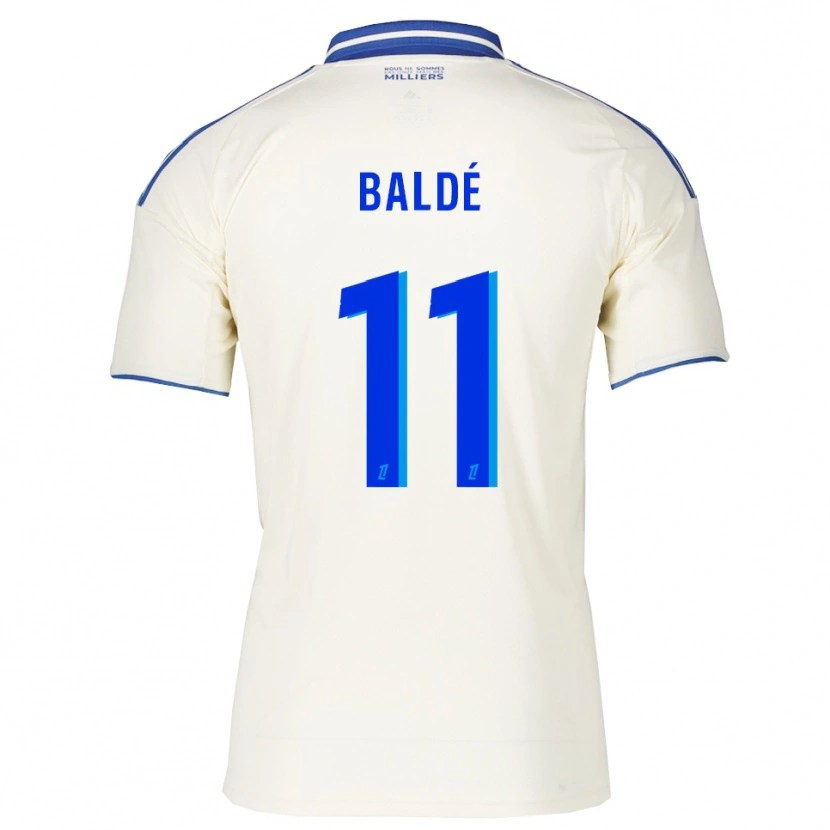 Danxen Kinder Fatoumata Baldé #11 Champagner Blau Auswärtstrikot Trikot 2025/26 T-Shirt Österreich