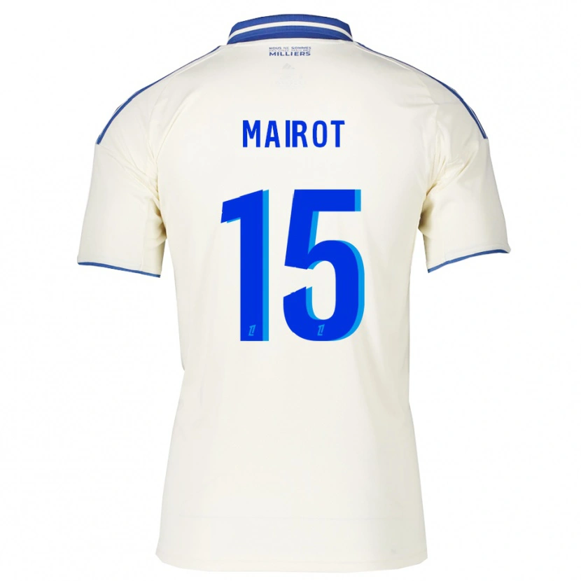 Danxen Kinder Clémence Mairot #15 Champagner Blau Auswärtstrikot Trikot 2025/26 T-Shirt Österreich