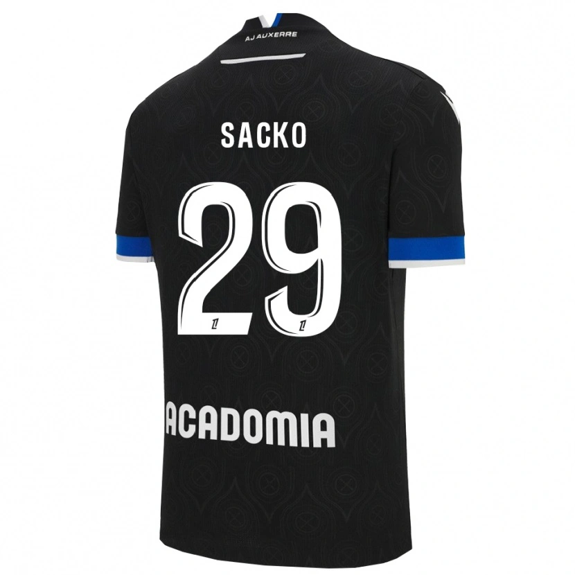 Danxen Kinder Nimetigna Sacko #29 Schwarz Weiß Auswärtstrikot Trikot 2025/26 T-Shirt Österreich