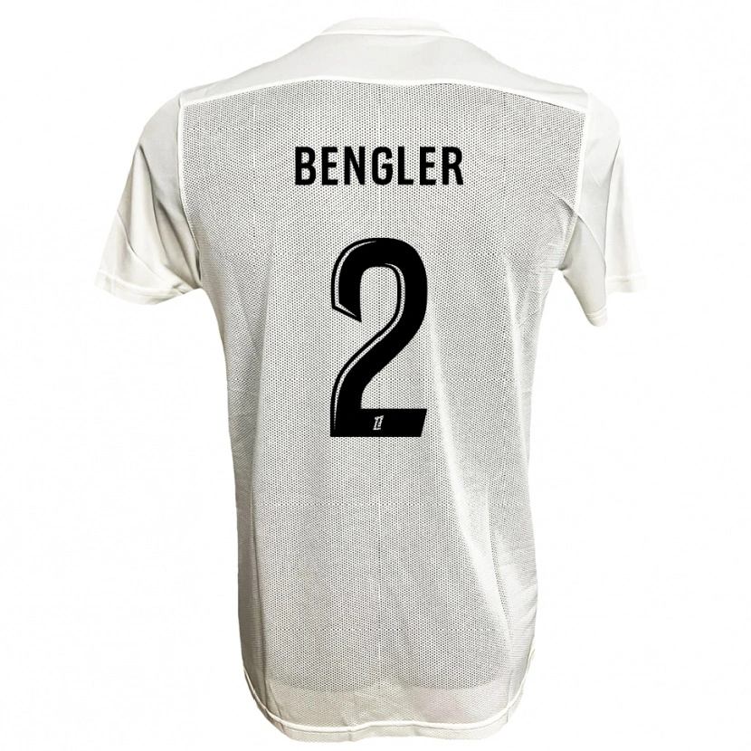 Danxen Kinder Randy Bengler #2 Schwarz Weiß Auswärtstrikot Trikot 2025/26 T-Shirt Österreich