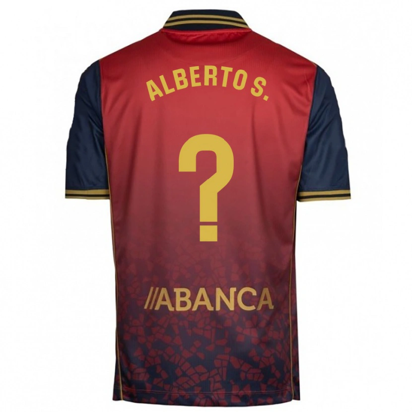 Danxen Kinder Alberto Sánchez #0 Rot Marine Auswärtstrikot Trikot 2025/26 T-Shirt Österreich