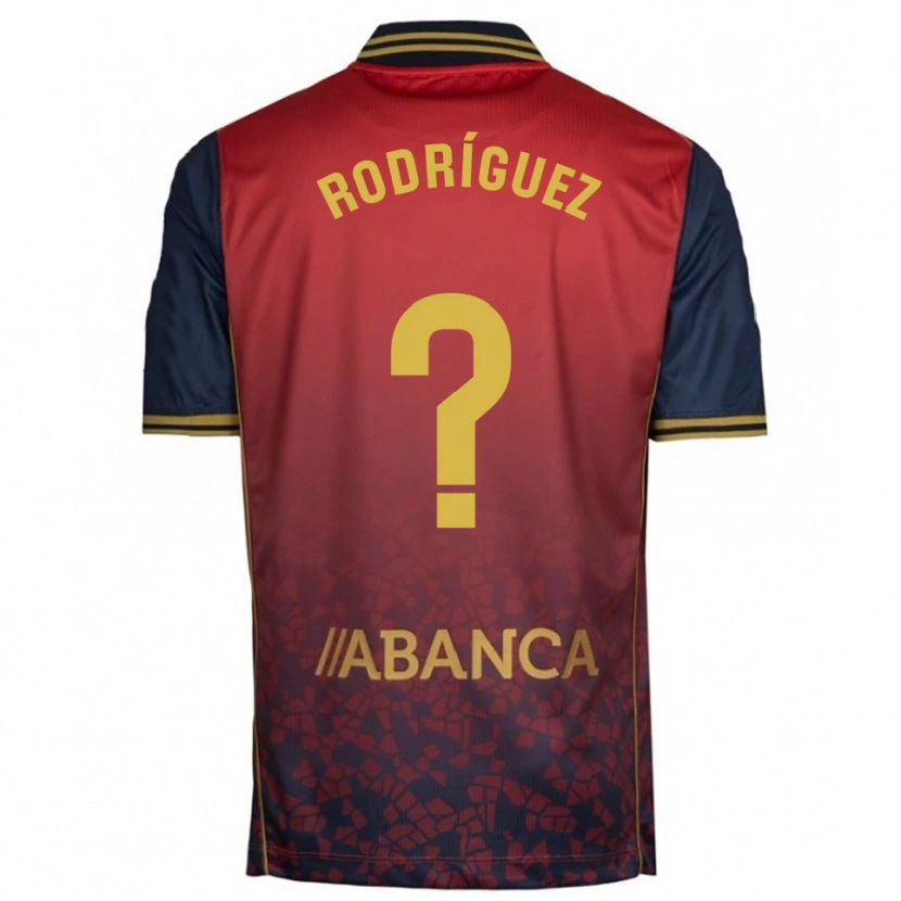 Danxen Kinder Carlos Rodríguez #0 Rot Marine Auswärtstrikot Trikot 2025/26 T-Shirt Österreich