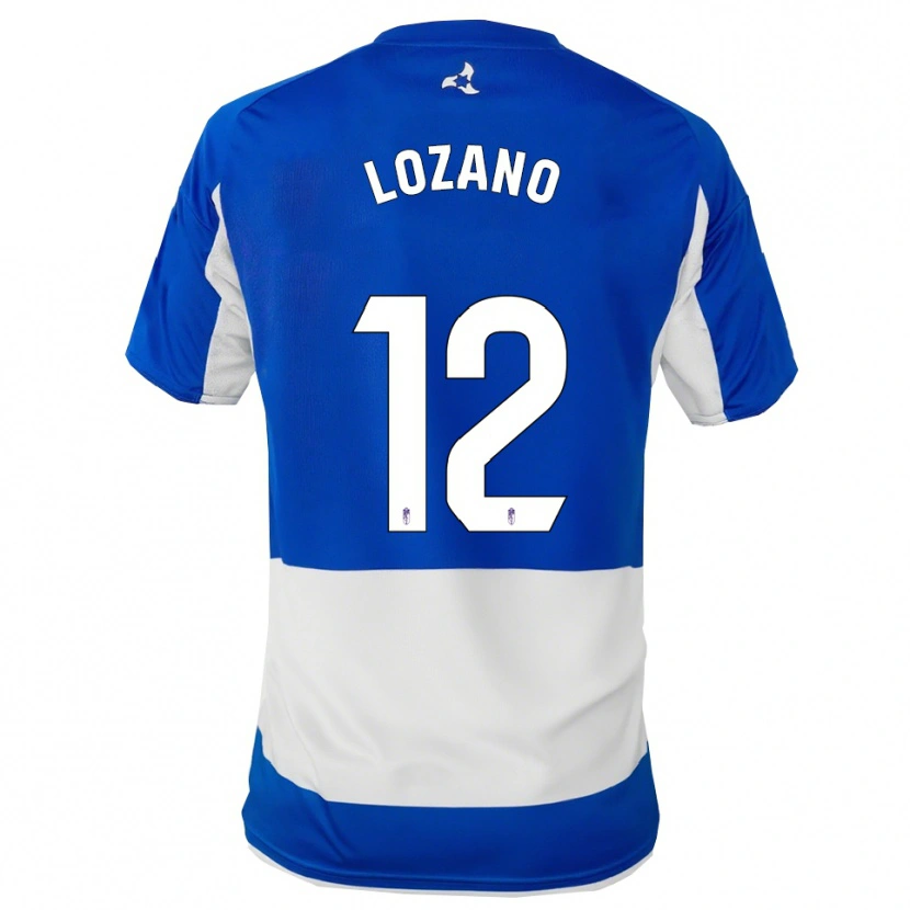 Danxen Kinder Hugo Lozano #12 Blau Weiß Auswärtstrikot Trikot 2025/26 T-Shirt Österreich