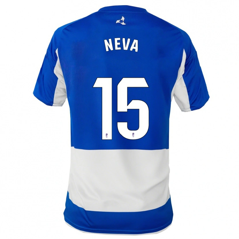 Danxen Kinder Carlos Neva #15 Blau Weiß Auswärtstrikot Trikot 2025/26 T-Shirt Österreich