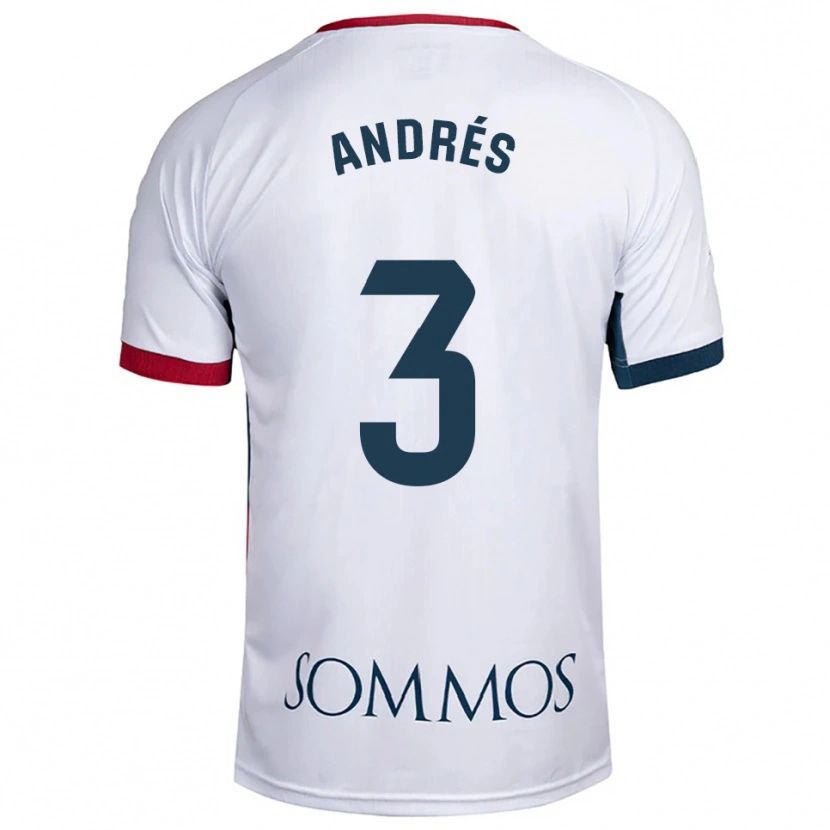 Danxen Kinder Joel Andrés #3 Weiß Rot Auswärtstrikot Trikot 2025/26 T-Shirt Österreich