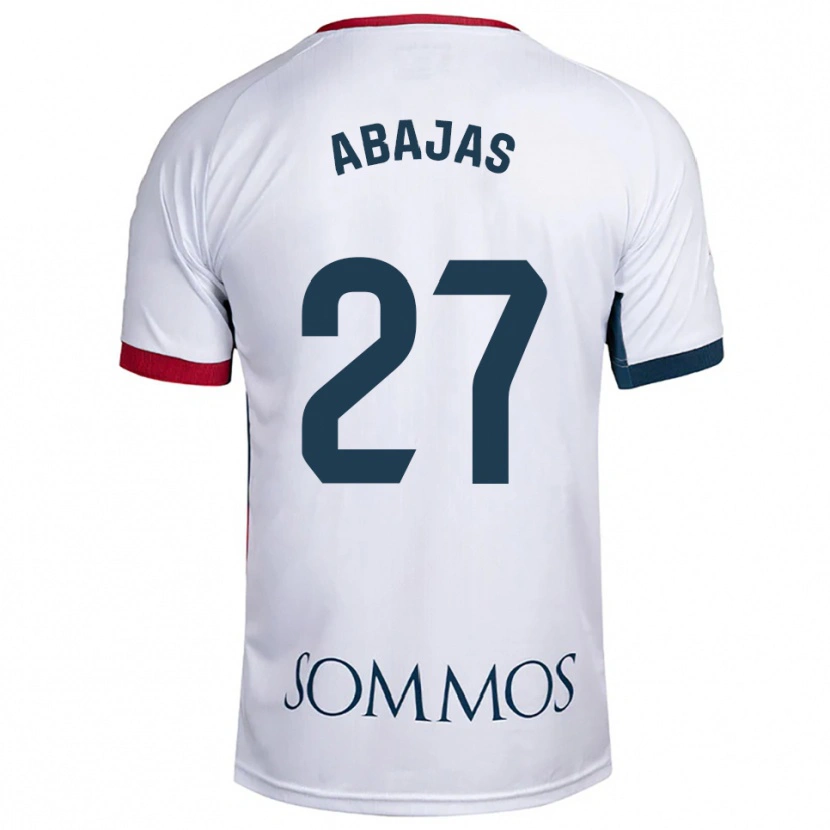 Danxen Kinder Ro Abajas #27 Weiß Rot Auswärtstrikot Trikot 2025/26 T-Shirt Österreich