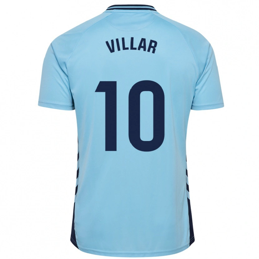 Danxen Kinder Andy Villar #10 Himmelblau Auswärtstrikot Trikot 2025/26 T-Shirt Österreich