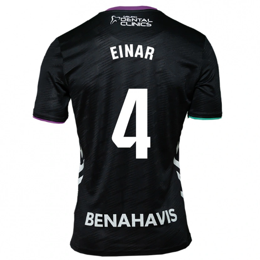 Danxen Kinder Einar Galilea #4 Schwarz Lila Grün Auswärtstrikot Trikot 2025/26 T-Shirt Österreich