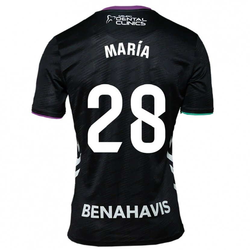 Danxen Kinder María Albacete Pato #28 Schwarz Lila Grün Auswärtstrikot Trikot 2025/26 T-Shirt Österreich