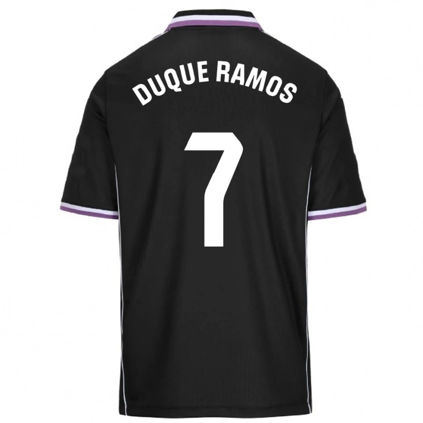 Danxen Kinder Carmen Duque Ramos #7 Lila Schwarz Auswärtstrikot Trikot 2025/26 T-Shirt Österreich