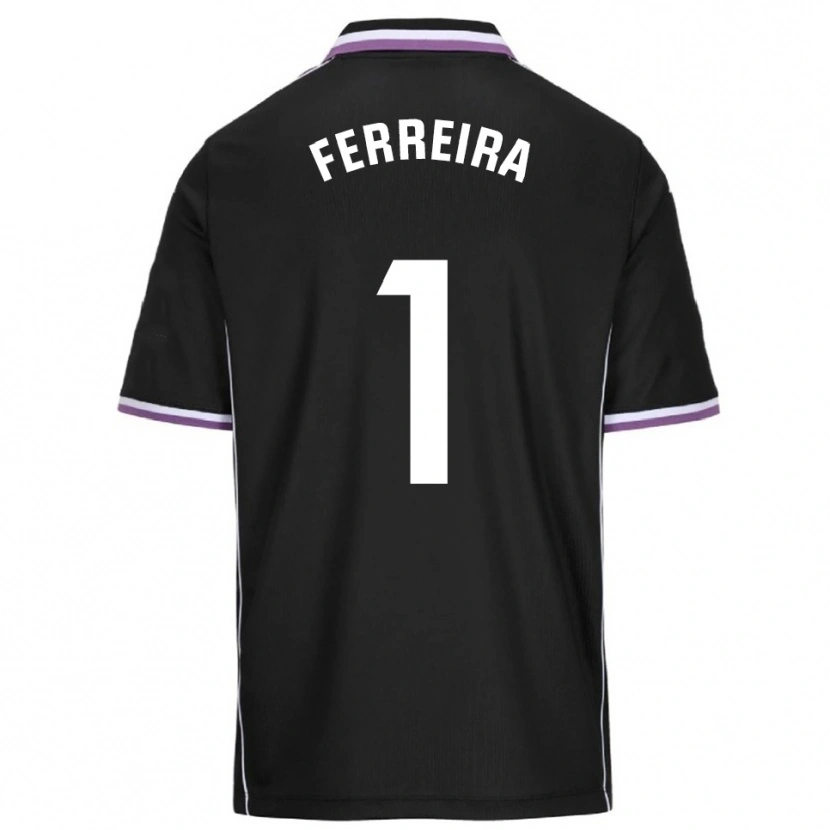 Danxen Kinder Andre Ferreira #1 Lila Schwarz Auswärtstrikot Trikot 2025/26 T-Shirt Österreich