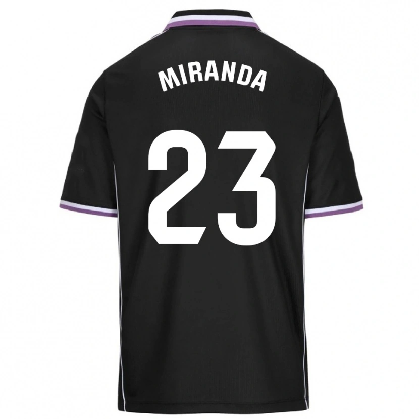 Danxen Kinder João Miranda #23 Lila Schwarz Auswärtstrikot Trikot 2025/26 T-Shirt Österreich