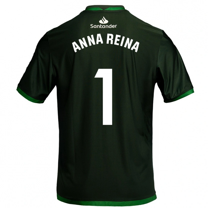 Danxen Kinder Anna Reina Toro #1 Dunkelgrün Auswärtstrikot Trikot 2025/26 T-Shirt Österreich
