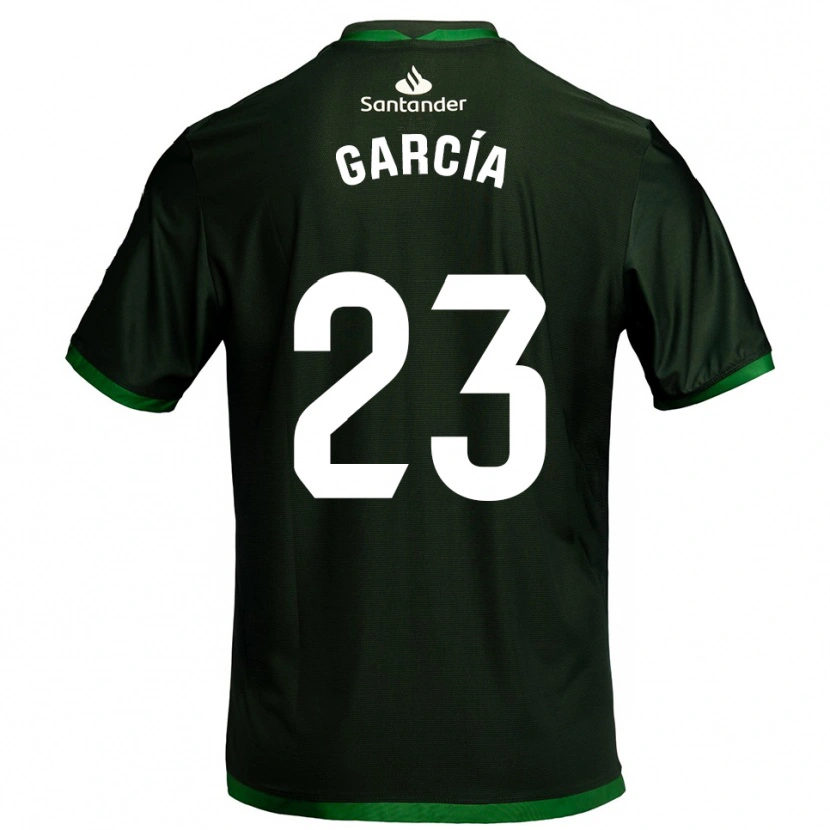 Danxen Kinder Mario García #23 Dunkelgrün Auswärtstrikot Trikot 2025/26 T-Shirt Österreich