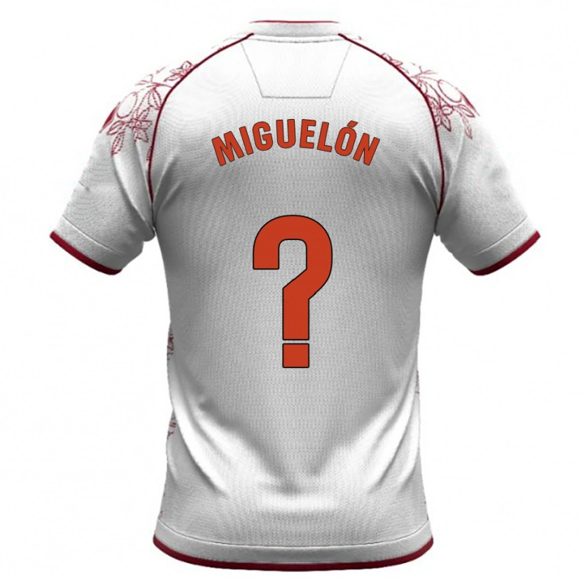 Danxen Kinder Miguelón #0 Weiß Burgunderrot Auswärtstrikot Trikot 2025/26 T-Shirt Österreich