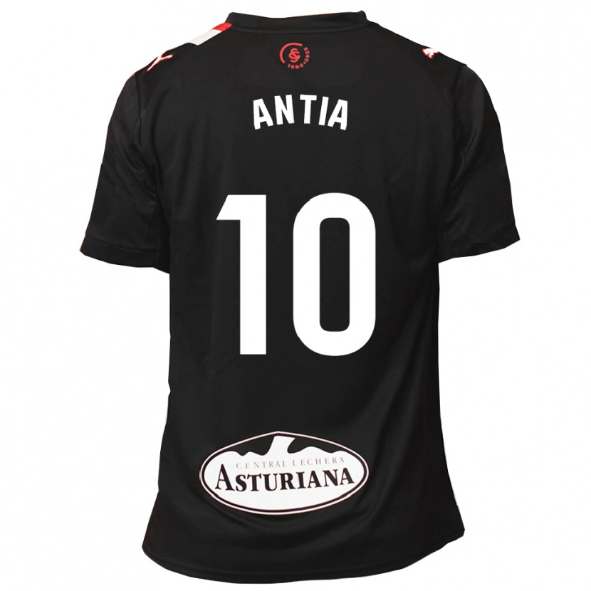 Danxen Kinder Antia Mayo Fraga #10 Schwarz Weiß Auswärtstrikot Trikot 2025/26 T-Shirt Österreich