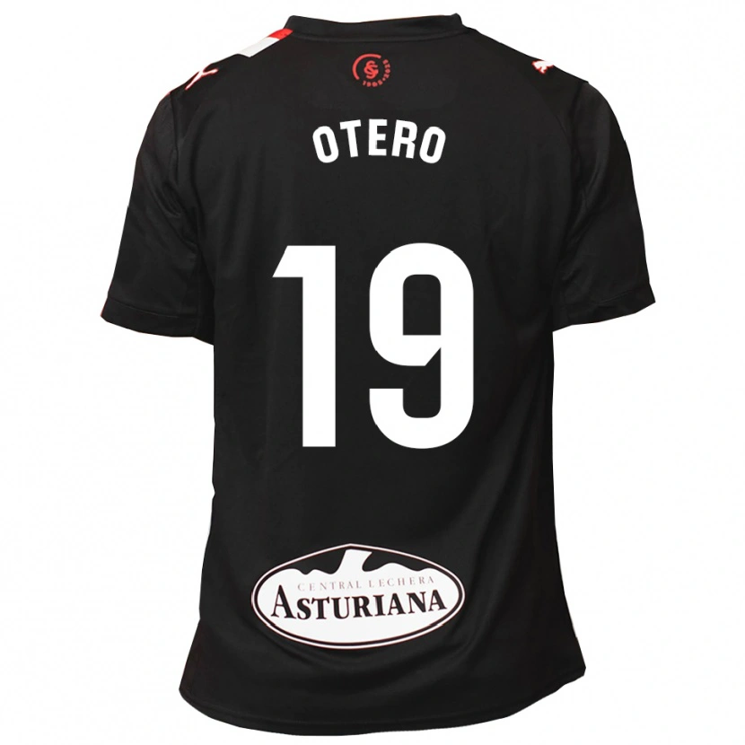 Danxen Kinder Juan Otero #19 Schwarz Weiß Auswärtstrikot Trikot 2025/26 T-Shirt Österreich