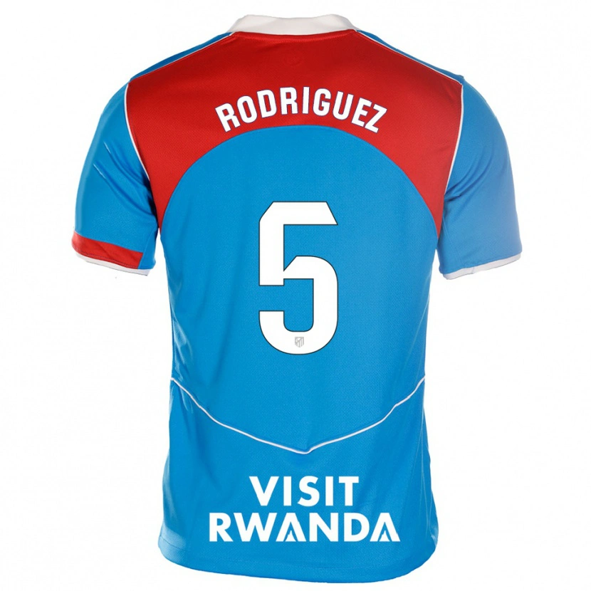 Danxen Kinder Cinta Rodriguez #5 Blau Weiß Ausweichtrikot Trikot 2025/26 T-Shirt Österreich