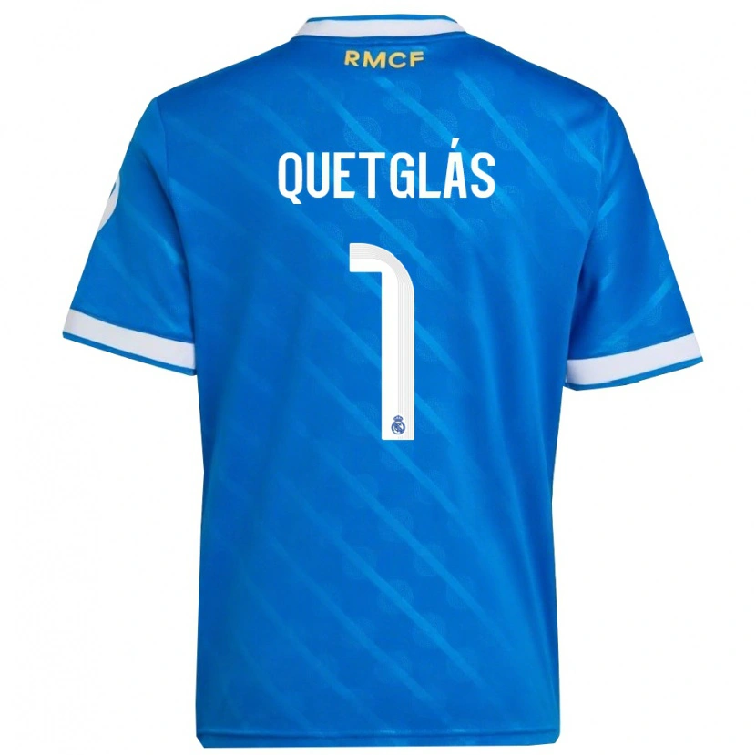 Danxen Kinder Ferran Quetglás #1 Blau Weiß Ausweichtrikot Trikot 2025/26 T-Shirt Österreich