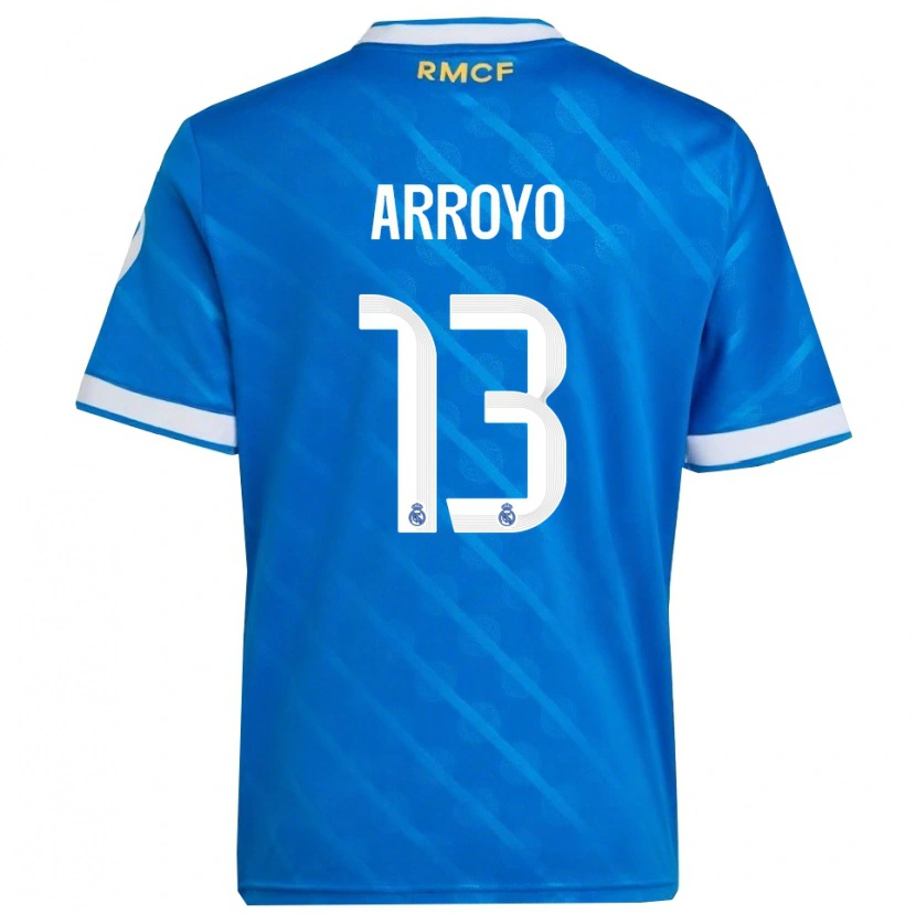 Danxen Kinder Diego Arroyo #13 Blau Weiß Ausweichtrikot Trikot 2025/26 T-Shirt Österreich