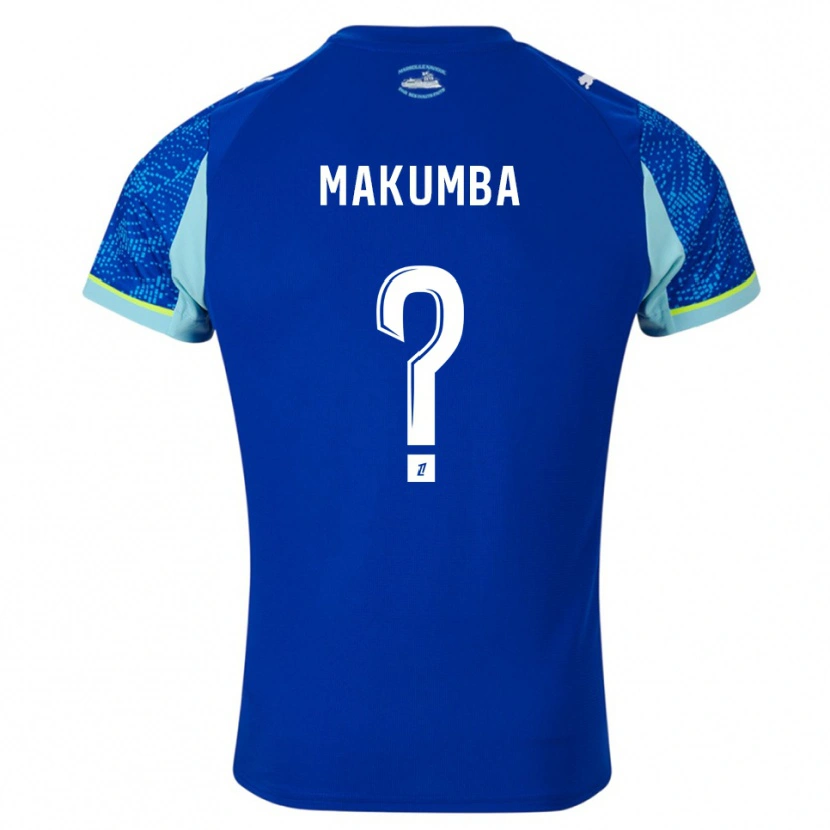 Danxen Kinder Enzo Makumba #0 Himmelblau Weiß Ausweichtrikot Trikot 2025/26 T-Shirt Österreich